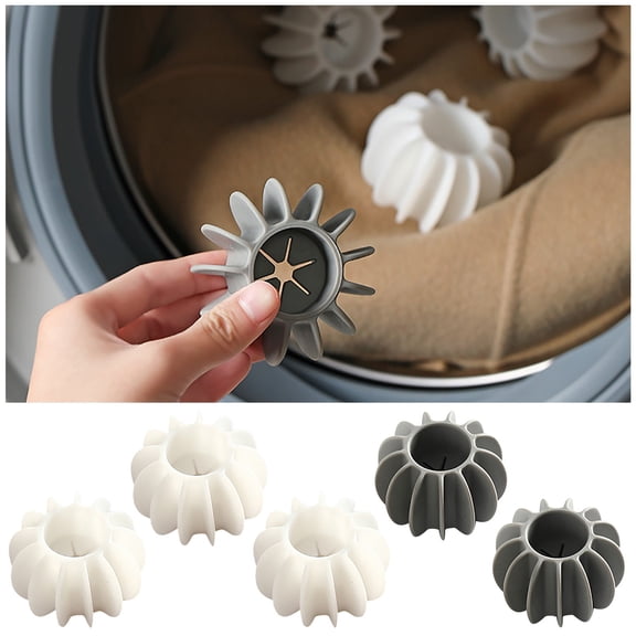 Cleaning for Kitchen and Laundry Pro Cleaning System Reusable Scrubbing Buds for Washing Machine Dryer Steamer Washer and More