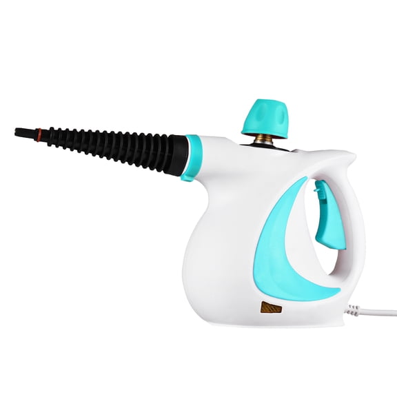 Cleaning machine,Handheld Pressurized 1050w Temperature Pressurized Cleaner 1050w Temperature With 9pcs Time With Safety Chemical Free All Cleaner Car Floor  & White Plug