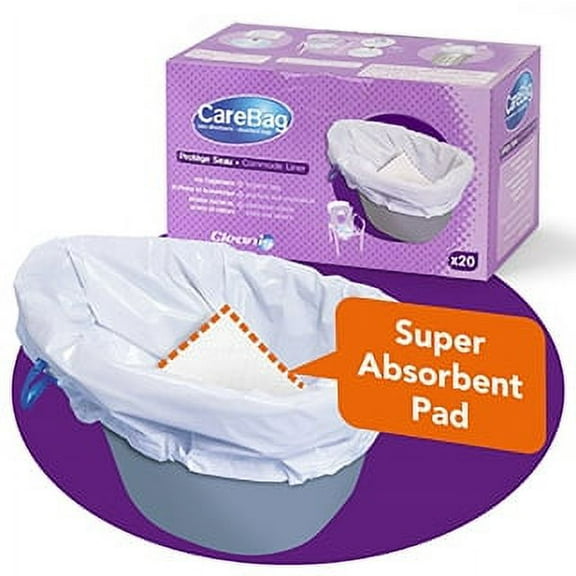 Cleanis CareBag&reg; Commode Liner
