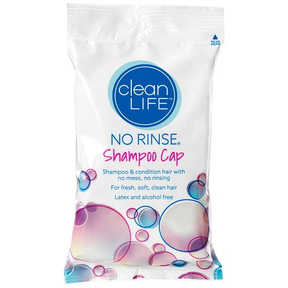 Cleanlife No Rinse Shampoo Shower Cap