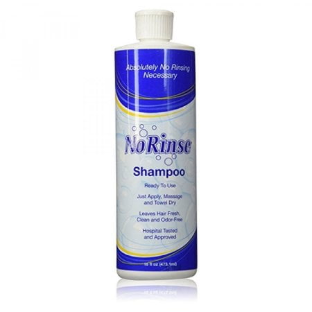 Cleanlife Products No-Rinse Shampoo,  16 oz, Alcohol-free, Ready To Use - 6 Bottles