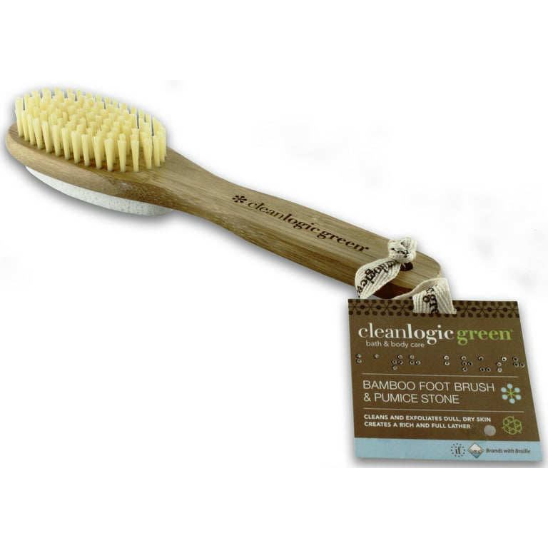 Cleanlogic Foot Buffer & Brush, 4 In 1, Footcare