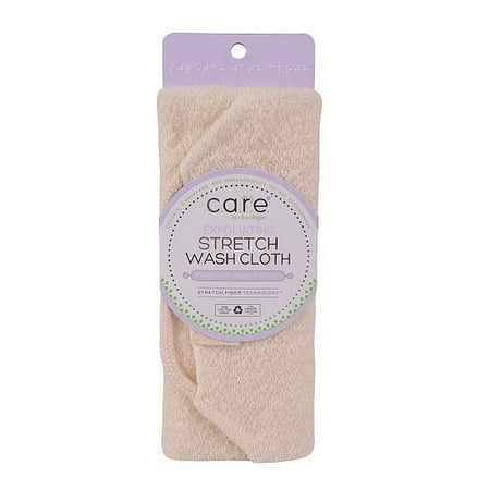 Cleanlogic Bath and Body Care Wash Cloth Exfltng Strtch, 1 Ea, 2 Pack