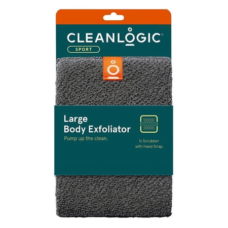 Cleanlogic Exfoliating Body Scrubber, 1 Ea, 3 Pack