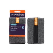 Cleanlogic Detoxify Body Buffer, Charcoal-Infused Exfoliating Body Cleanser