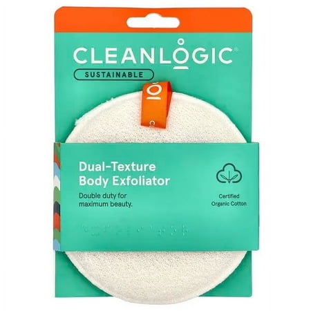 Cleanlogic Fce&Bdy Scrubber, Dual Txt - 1 ct