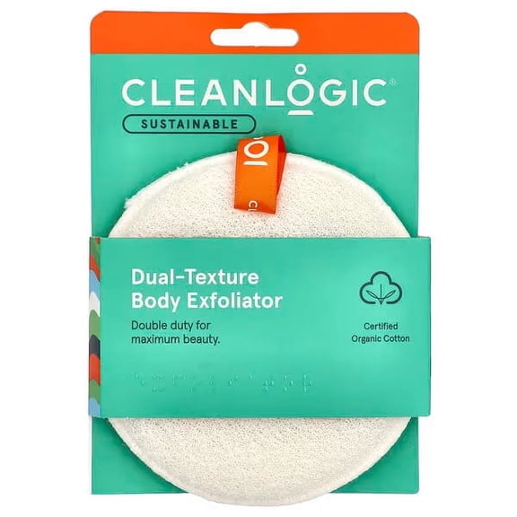 Cleanlogic Fce&Bdy Scrubber, Dual Txt - 1 ct