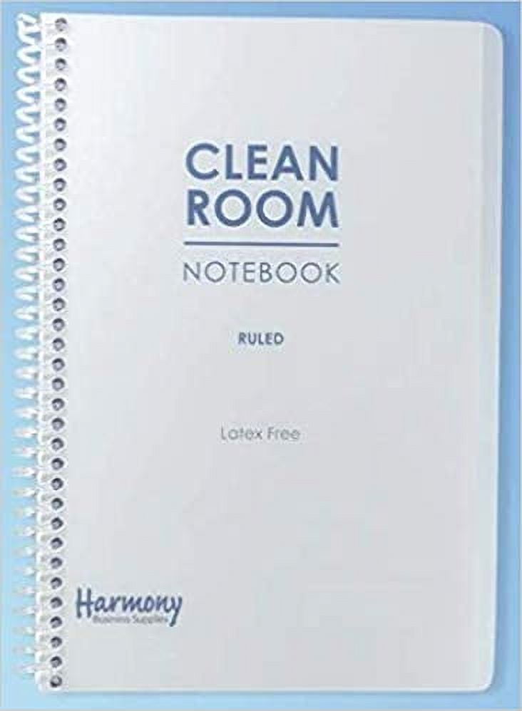 Cleanroom Note Book, College Ruled, Side Spiral, Latex-Free, 28#, 8.5 ...