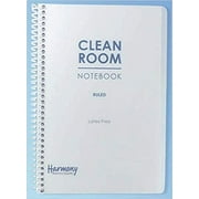 Cleanroom Note Book, College Ruled, Side Spiral, Latex-Free, 28#, 8.5" x 11", 100 pages