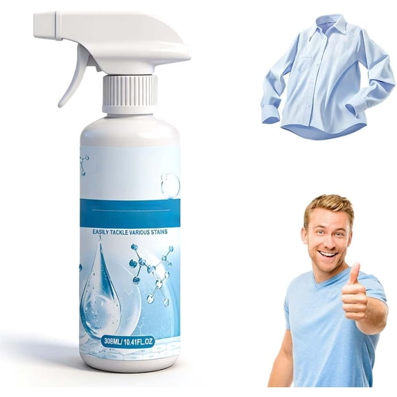 Cleanse Natural Clothing Emulsifier, 2026 New Upgrade Non Ionic Emulsifier Clothing Cleaner, Powerful Spot Stain Remover Laundry Spray, No Damage Fabric Conditioner Restore Faded Color (1pcs)