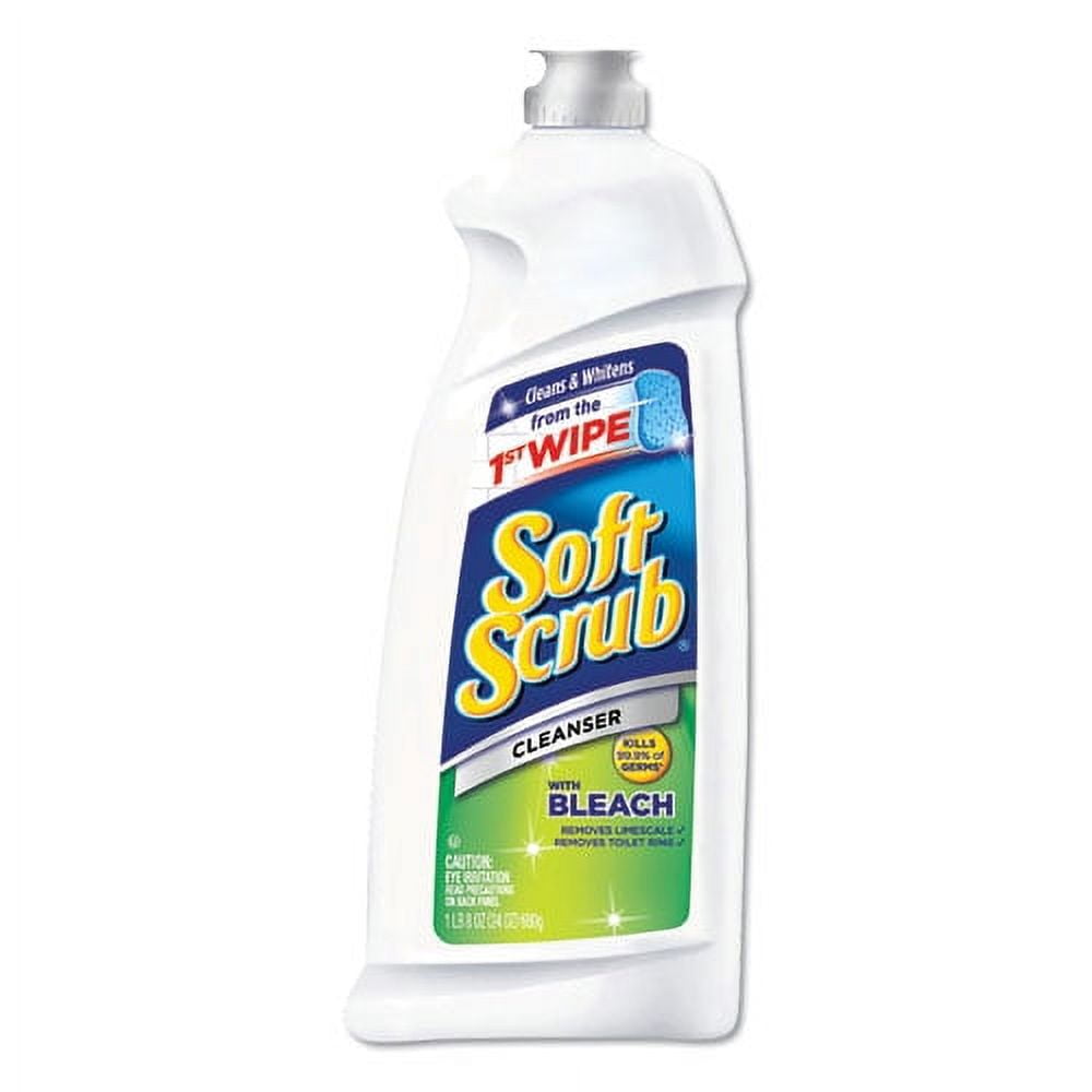 Cleanser with Bleach 24 oz Bottle, 9/Carton Cleanser with Bleach 24 oz Bottle, 9/Carton