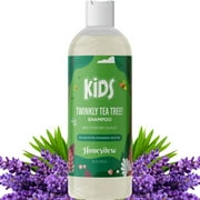 Cleansing Kids Shampoo for Dry Scalp - Dry Flaky Scalp Care Shampoo for Kids and Hair Build Up Remover with Tea Tree Oil and Rosemary Essential Oils for Hair Care - Kids Scalp Cleanser for Build Up