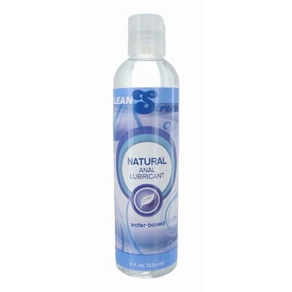 Cleanstream Natural Anal Water Based Personal Lubricant, 8 oz