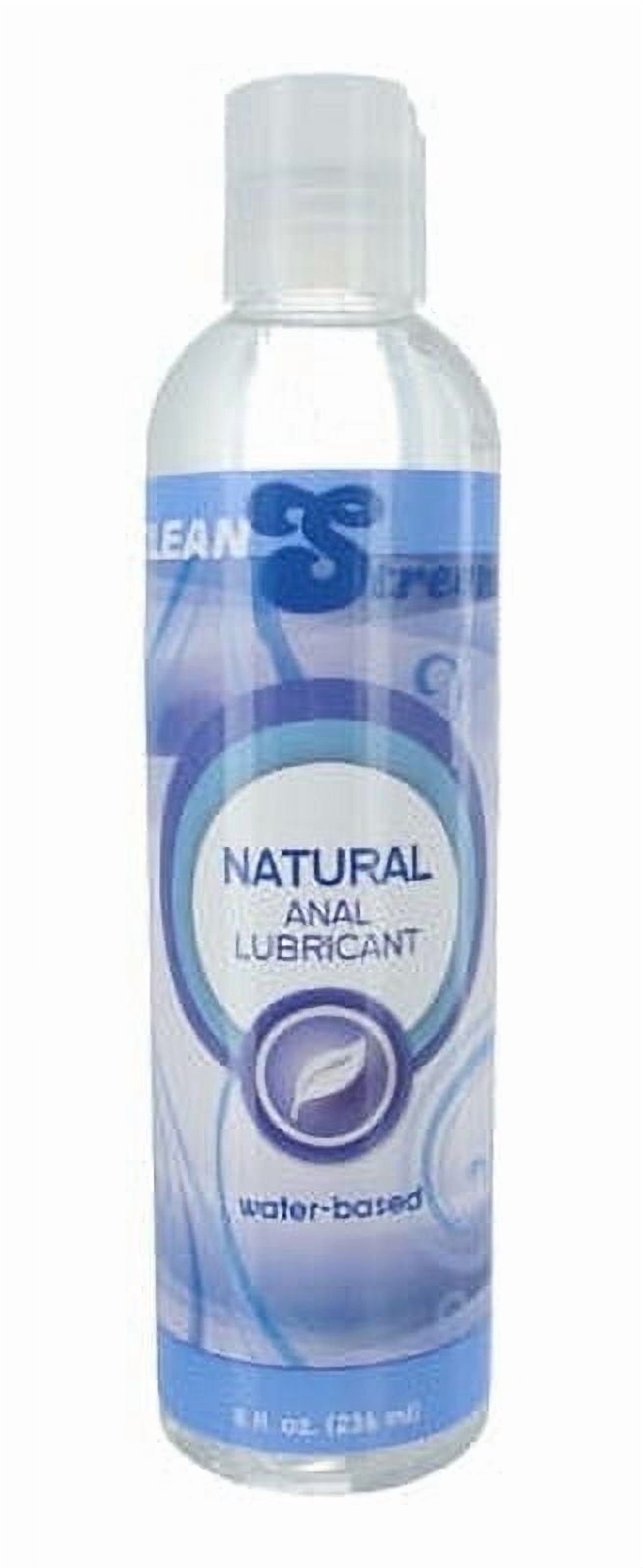 Cleanstream Natural Anal Water Based Personal Lubricant, 8 oz