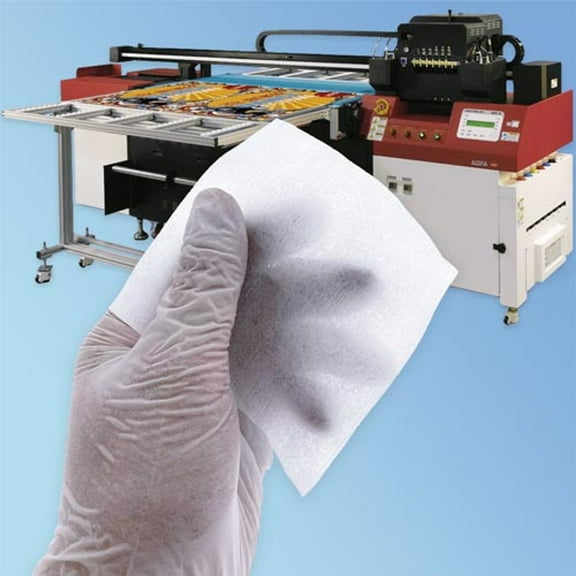 Cleantex Hydrosorb III 100% Polyester 9" x 9" Wipe, packaged 300 wipes/bag