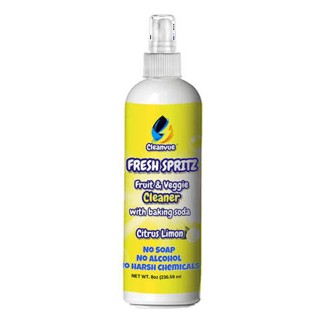 Cleanvue Fresh Spritz Citrus Scent Fruit and Veggie Cleaner