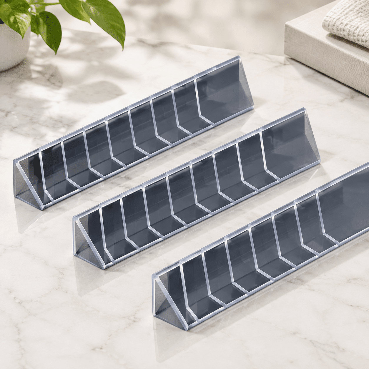 Clear 1-1/8 x 1-1/8 x 48 Inches Vinyl Wall Corner Guards, 20 Count ...