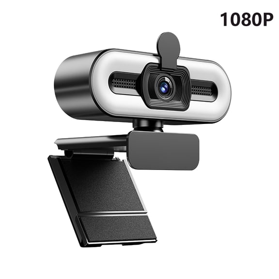 Portable USB Webcam With Noise Reductions Microphone Wide Angle Lens Compatibles PC Laptop Tablets