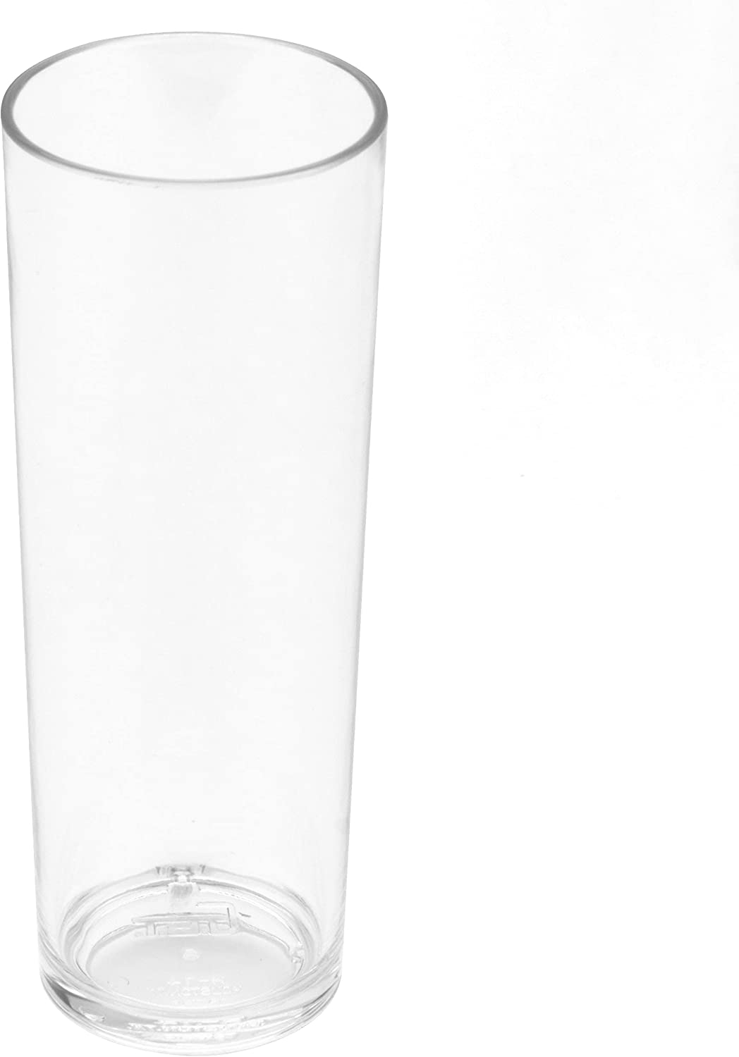 Clear 14 oz. Tom Collins Cocktail Glasses Set of 4 Break Resistant