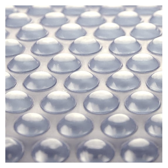 Clear 16 ft x 34 ft Rectangle Solar Cover | 1200 Series | Heat Retaining Blanket for Rectangular Inground & Above Ground Swimming Pools | Use Sun to Heat Pool | Bubble Heating Blankets