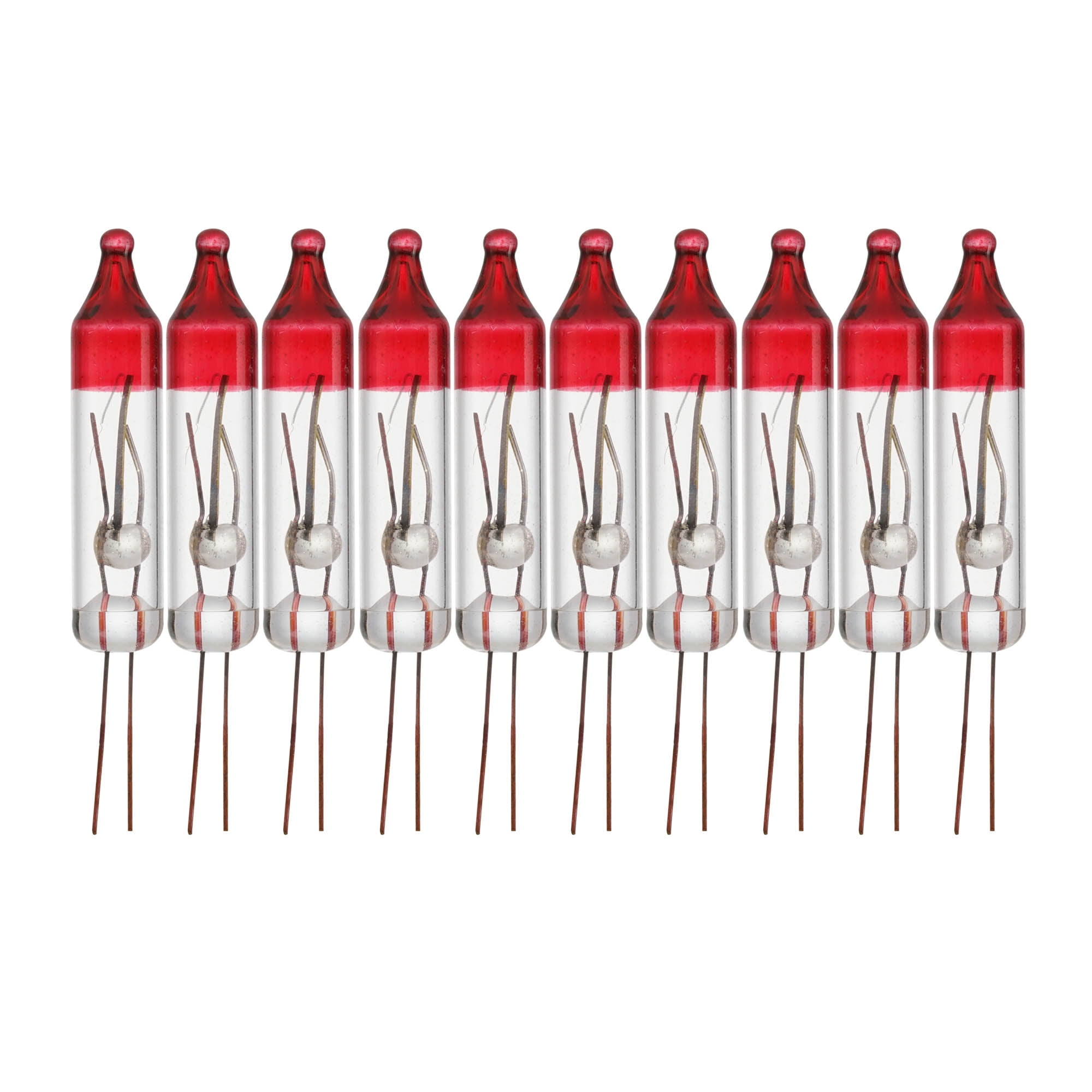 Clear 2.5Volt Flasher Replacement Mini Christmas Bulbs, 3Pack