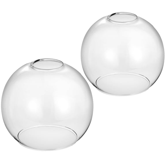 Clear 2 Pack Lamp Shade Replacement For Pendant Lights Chandeliers Wall Sconces Vanity Ceiling Fixtures