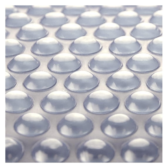 Clear 22 ft x 44 ft Rectangle Solar Cover | 1200 Series | Heat Retaining Blanket for Rectangular Inground & Above Ground Swimming Pools | Use Sun to Heat Pool | Bubble Heating Blankets