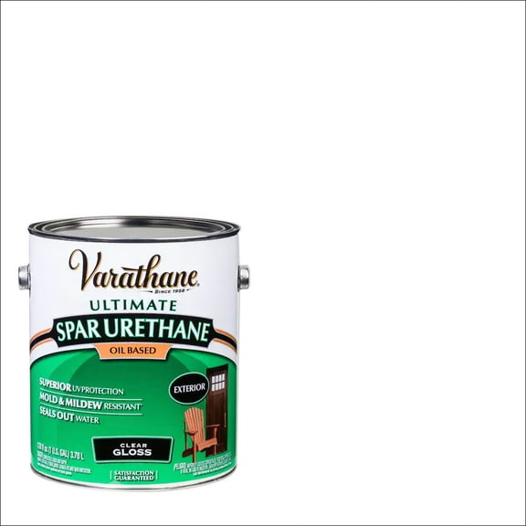 2 Pack, Clear (275 Voc), Varathane Exterior Gloss Wood Ultimate Spar Urethane Oil-Based- Gallon