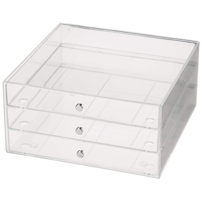 Clear 3-Drawer Organizer by Simply Tidy™ 