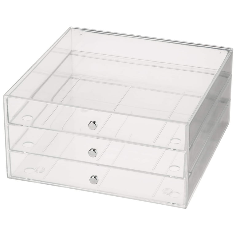 Clear 3-Drawer Organizer by Simply Tidy™ 
