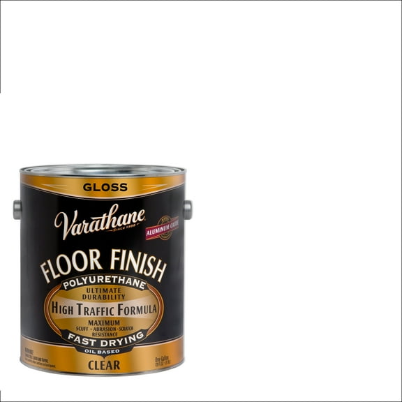 2 Pack, Clear(350 Voc), Varathane Classic Floor Finish ( Oil-Based) Gloss - 214550, Gallon