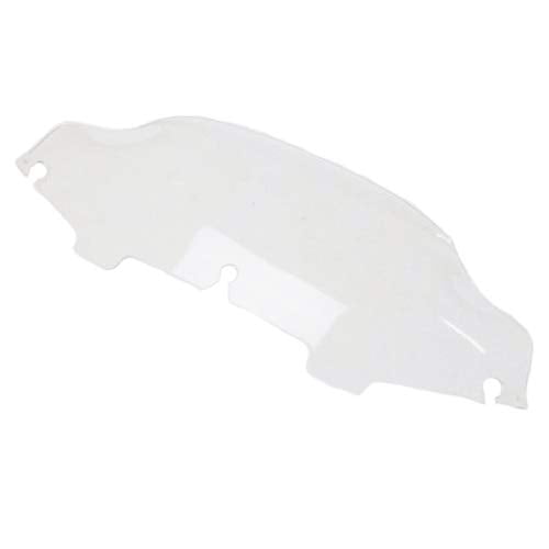 Clear 6" Wave Windshield Windscreen For Harley Touring Models FLHX FLHT Electra