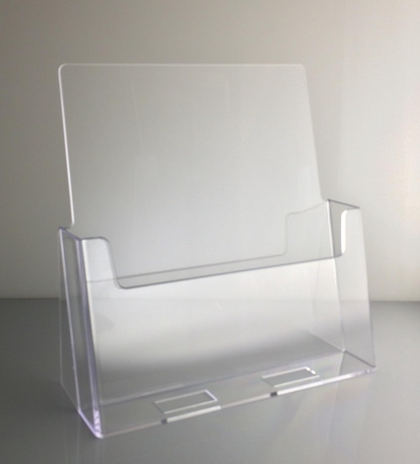 Clear 8.5 X 11 Brochure Holder Countertop Display