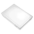 thumbnail image 1 of Clear A4 File Box Paper Organizers Holder,Dusts Protection Plastic Storage Box for Office Cabinets Desks Shelves, 1 of 6