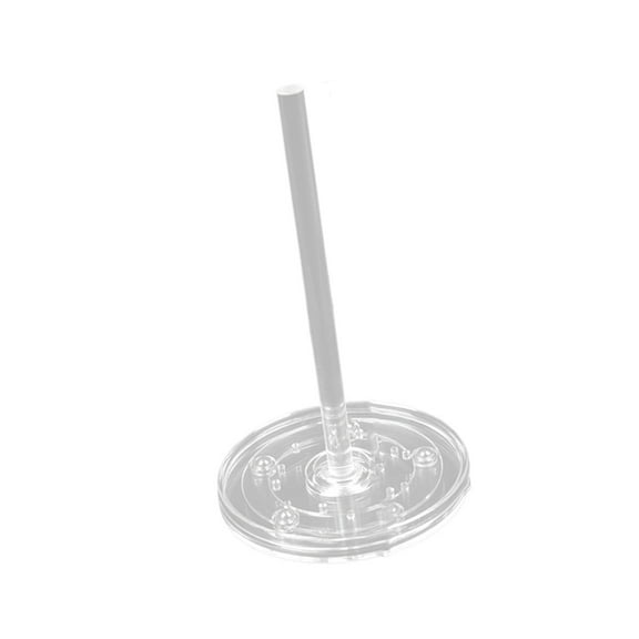 Clear ABS Yarn Holder Rotating Thread Yarn Holder Yarn Holder Stands Yarn Dispenser Thread Spool Holder for Knitting