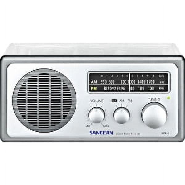 Clear AM/FM Table Top Radio - Walmart.com