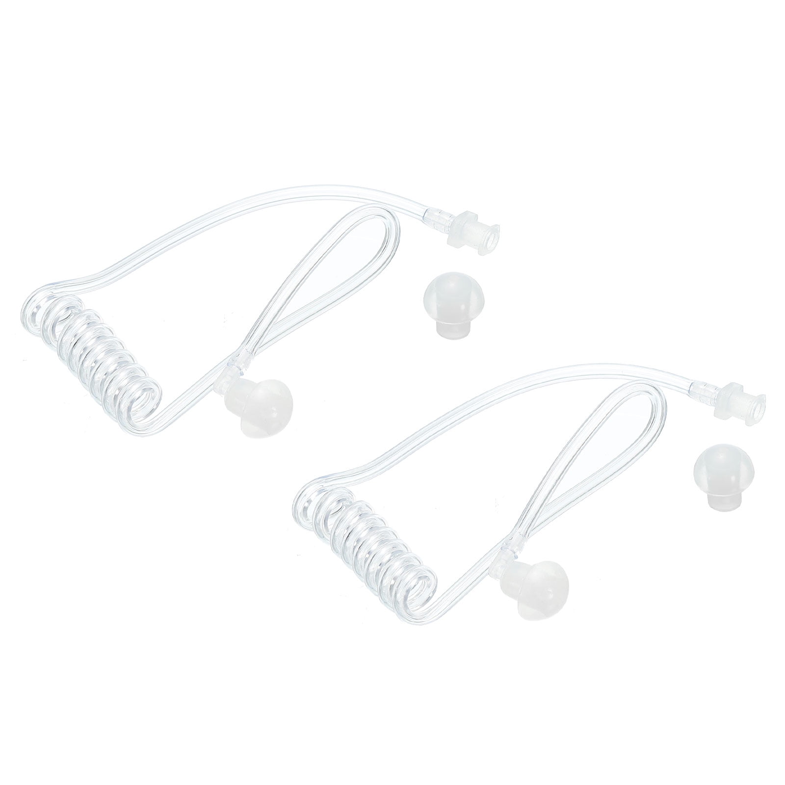Clear Acoustic Tube for Two Way Radio Earpiece and Headset Clear Acoustic Tube for Two Way Radio Earpiece and Headset