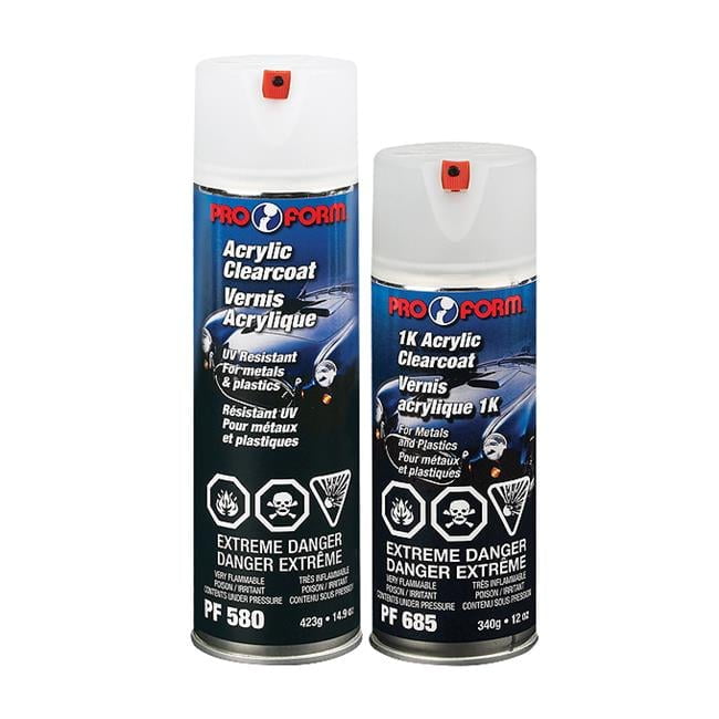 Clear Acrylic Aerosol