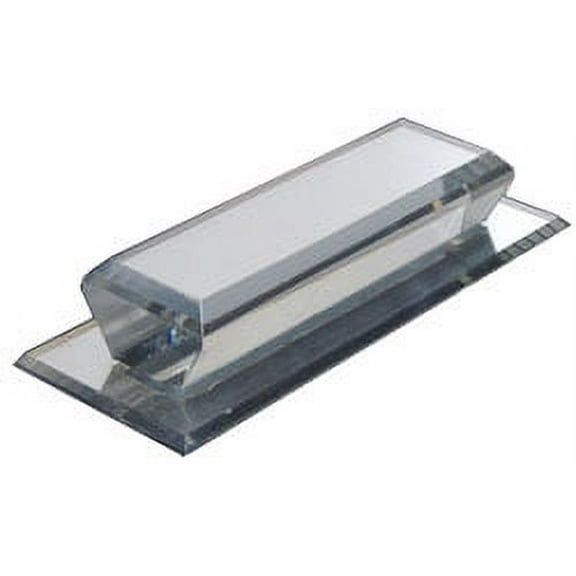 Clear Acrylic Beveled Large Stick-On Mirror Pull