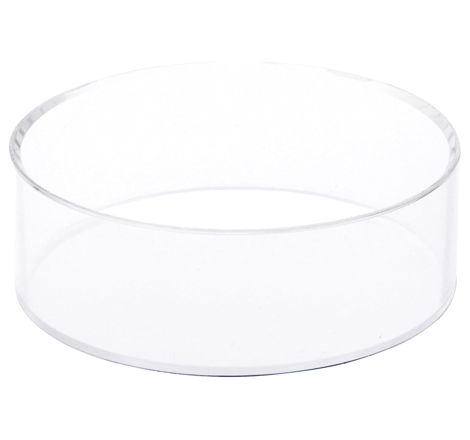 Clear Acrylic Beveled or Sphere Display Holder Stand, 1.75