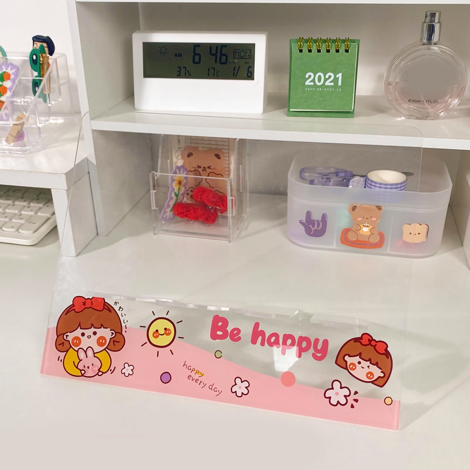 Clear Acrylic Book Stand Multipurpose Stable Acrylic Book Display Easel ...