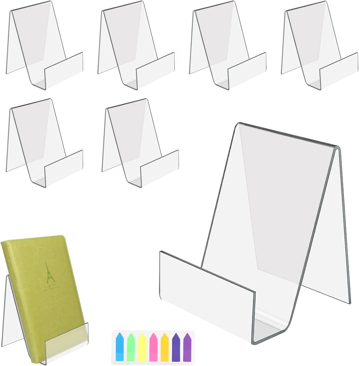 Clear Acrylic Book Stands Transparent Acrylic Bookshelf for