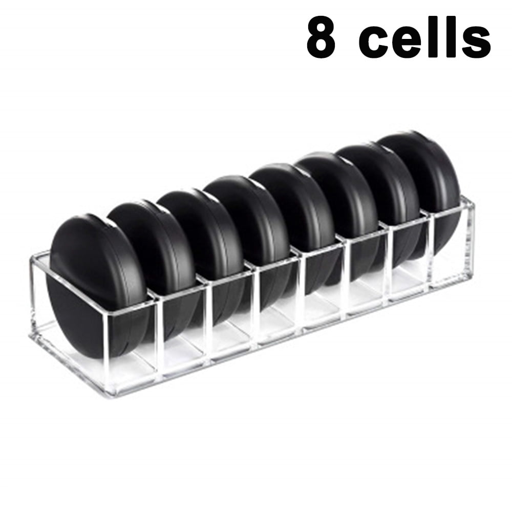 Clear Acrylic Cosmetic Organiser,Powder Tray Storage Box - Walmart.com