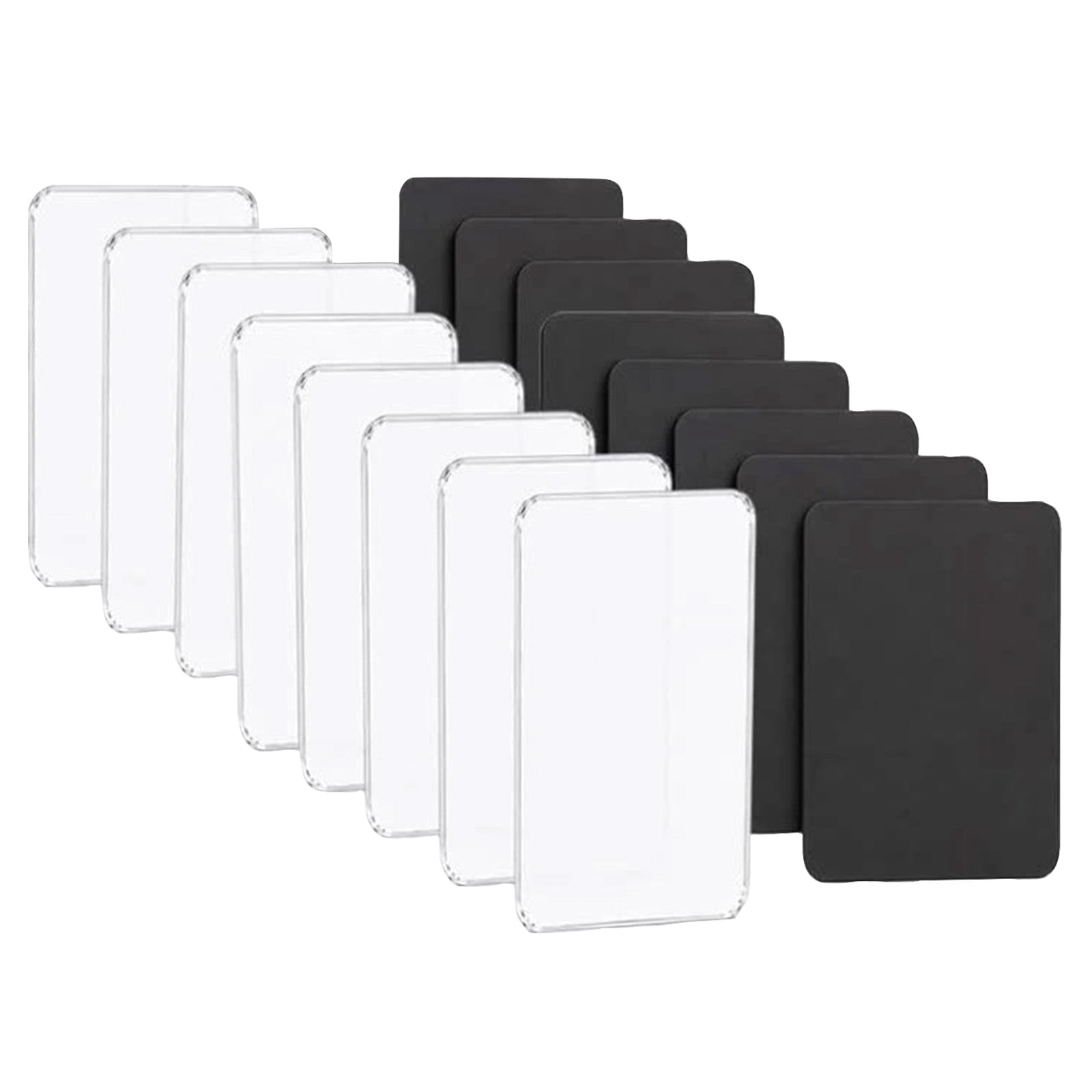 Clear Acrylic DIY Fridge Magnets, Blank Magnet Craft Kit with Magnetic ...