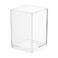 thumbnail image 1 of Clear Acrylic Desk Organizer - Multi-Functional Makeup Brush & Pen Holder, Minimalist Office Storage for Professionals, Modern Workspace Accessory, Cxui Pen Holder, 1 of 9