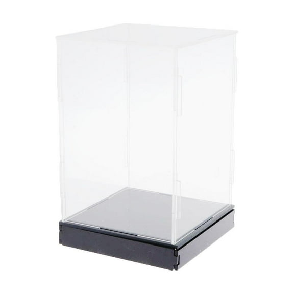Clear Acrylic Display Box, Dust- Figures, Toy Model, Showcase 10x10x20cm