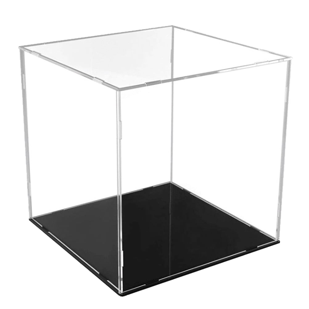 Clear Acrylic Display Case Countertop Display Box Protection Showcase
