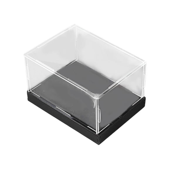 Clear Acrylic Display Case Dust Protective Storage Boxes for Cars Miniature Figurines Model Showcase Holder 30cmx20cmx10cm
