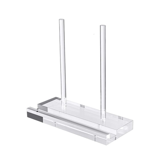 Clear Acrylic Display Stand Book Holder Easy Assembly Decorative Plate Display Stand for Picture Frame Artwork Album