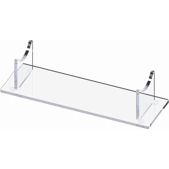 Clear Acrylic Display Stand for Drumsticks, Swords, Daggers, Wands, Collectibles Clear Desktop Holder for Long Items, Single Pack